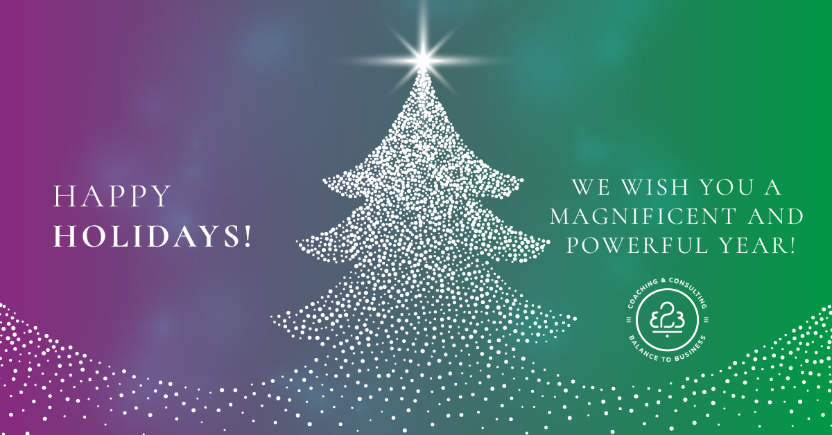 WE WISH YOU MAGNIFICENT AND POWERFUL YEAR!